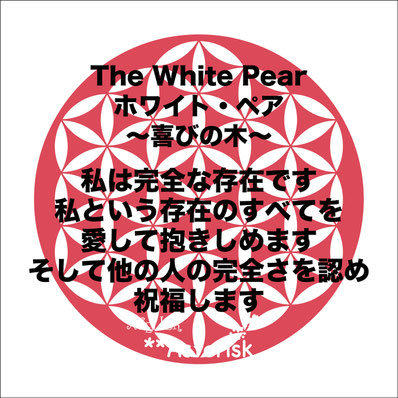 ホワイトペアのアファメーション