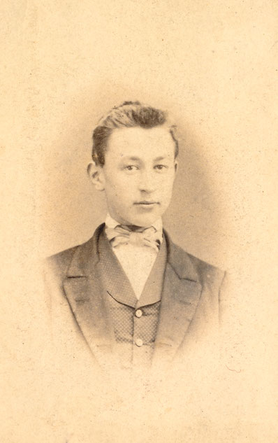 Franz Hitze als junger Student