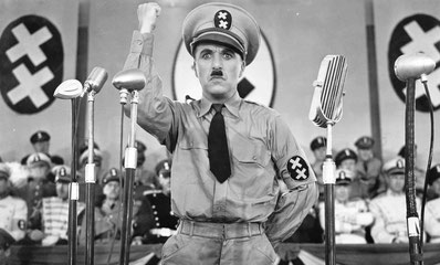 Fotogramma tratto da "Il grande dittatore" (1940)