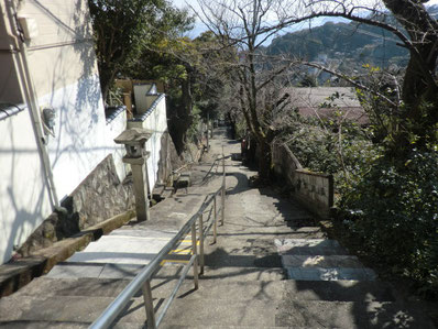 伊豆山神社 参道