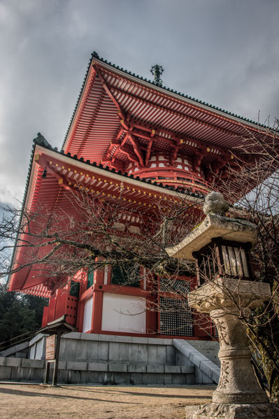 Konpon Daito Pagoda sul Monte Koya