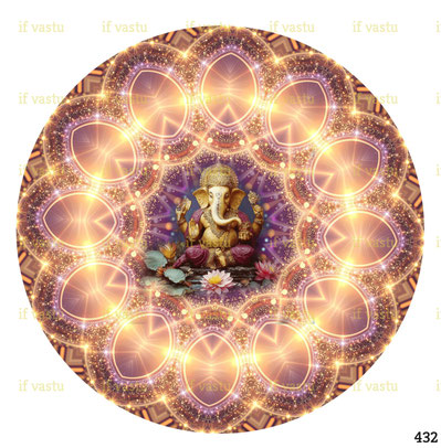 mandala Ganesh - chasser les obstacles- à partir de 15 euros