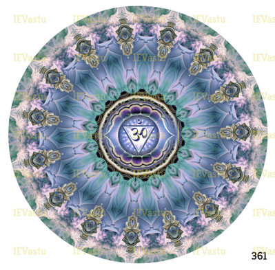 mandala ajna chakra - écouter son intuition à partir de 15 euros