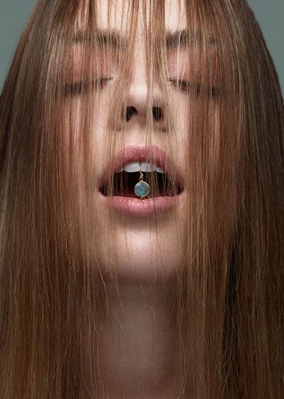 Aqua Chalcedon Ring