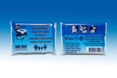 Eco travel pack toilet seat covers
