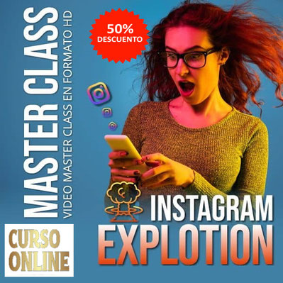 Curso Online Instagram Explotion, cursos de oficios online,