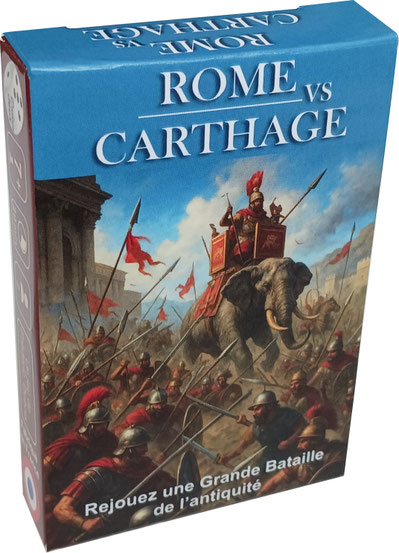 Rome vs Carthage Jeu de cartes guerre punique