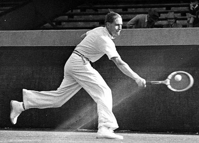 Gottfried von Cramm bei den Australian Championships 1937