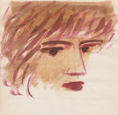 Jean Milhau, Portrait féminin (195x200)