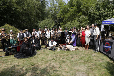 steampunk maxipark hamm events steampunk-station gartenbahn picknick