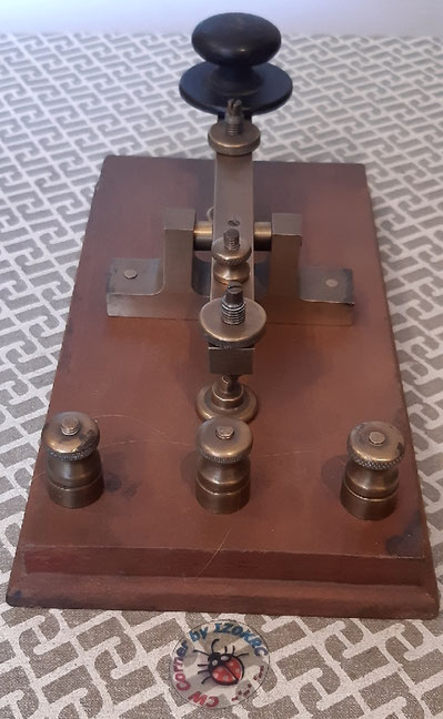 Marconi style wireless French key.