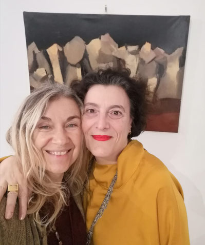 Isabella Colombo Krumm & Serena Uberti, Gallerist of Il Salòttino (Salò - BS - Lake Garda)