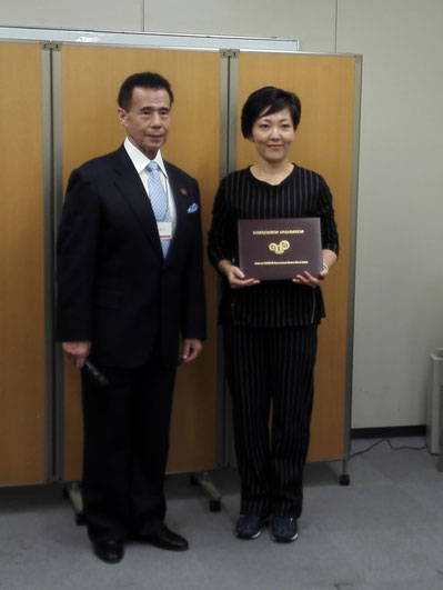 佐藤先生と記念写真!