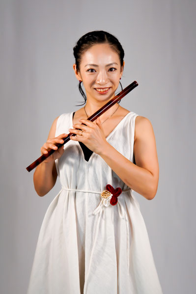 篠笛　文美子　プロフィール写真