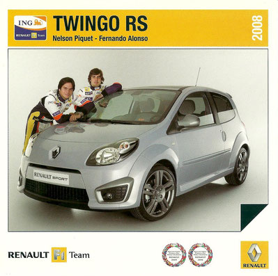 Twingo RS Nelson Piquet-Fernando Alonso