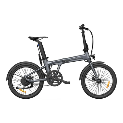 ADO Air 20 折りたたみ電動アシスト自転車 グレー