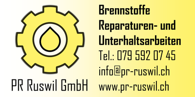 PR Ruswil GmbH - Brennstoffe, Reparaturen- und Unterhaltsarbeiten