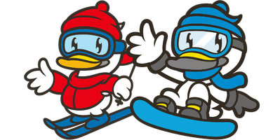 【イメージイラスト】新潟でのスノーボード・スキー授業・実習・研修の合宿