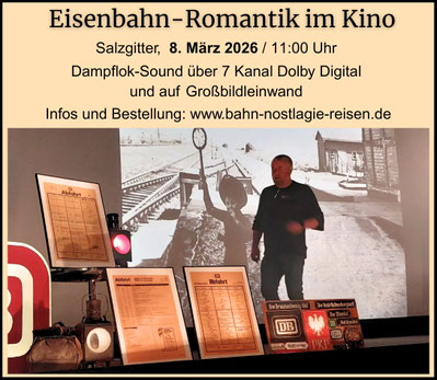 Peter Splitt beim Aufbau der Veranstaltung Eisenbahn-Romantik 2026