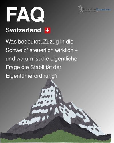 Rechtsanwalt und Steuerberater Thorsten Klinkner berät Sie beim Zuzug in die Schweiz