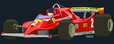 Gilles Joseph Henri Villeneuve by Muneta & Cerracín
