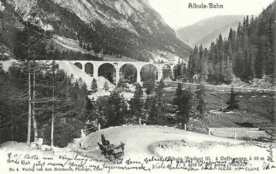 Nr. 4, Verlag von Ant Reinhardt, Photogr. Chur, gestempelt 14.01.1903