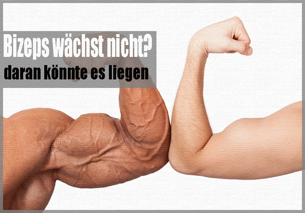 Dein Bizeps wächst nicht? daran könnte es liegen Texter für