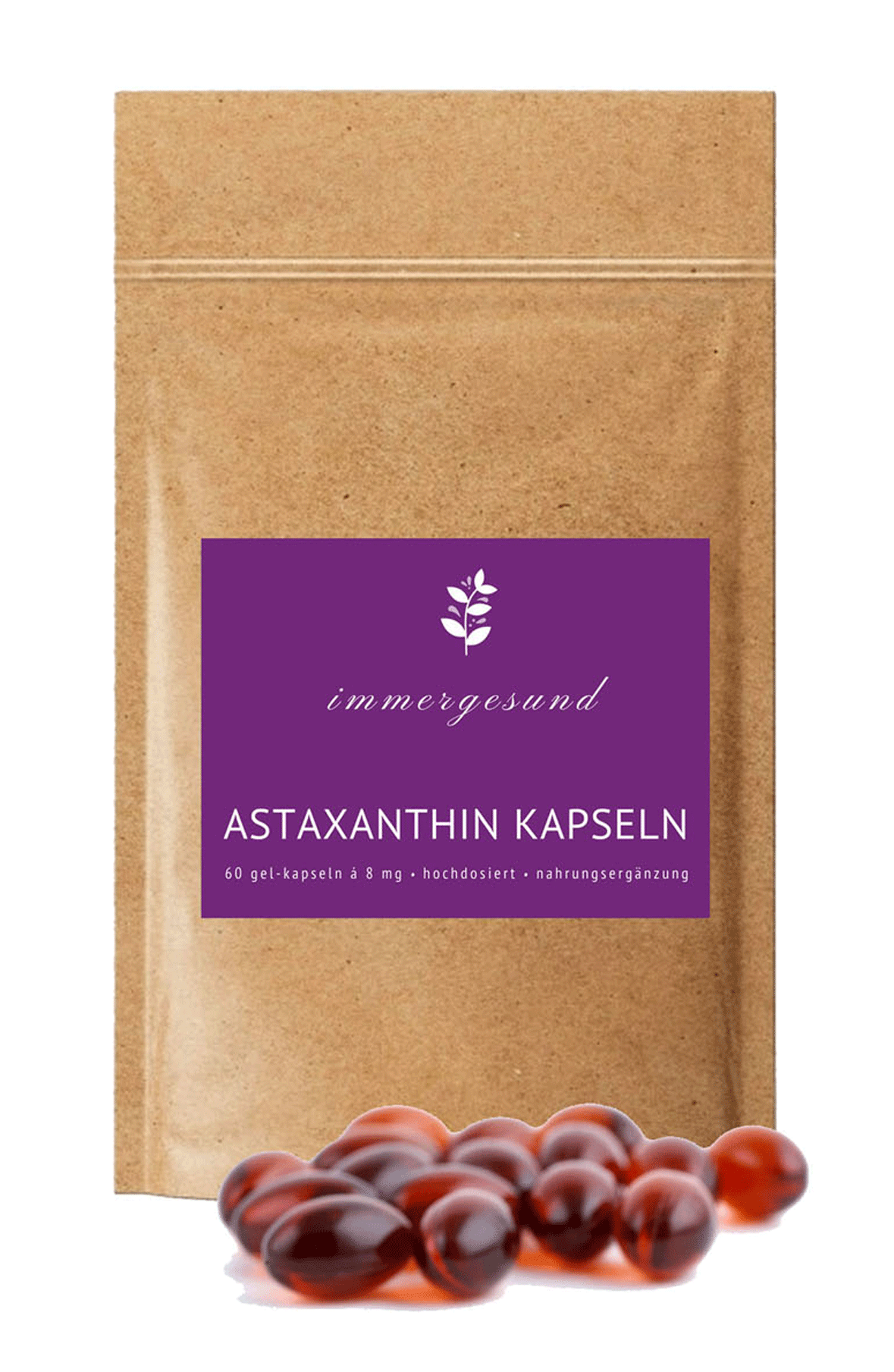 ASTAXANTHIN Mit das stärkste Antioxidants der Welt