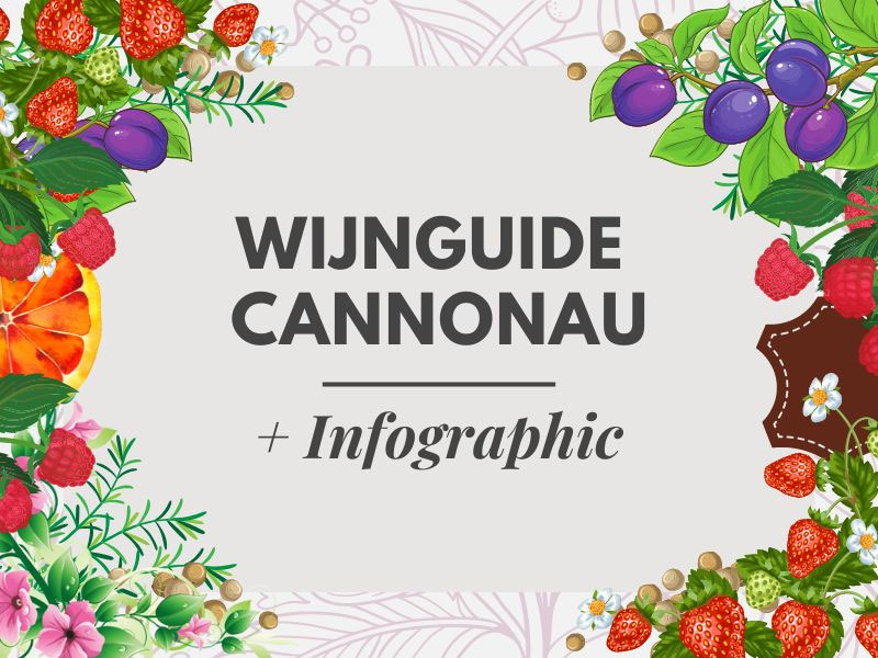 Wat is Cannonau? Wijn Guide + Infographic Wijn Wine Wein