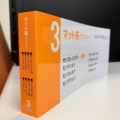 第一ネット PAPYRU+（パピルプラス）3番の見本帳がリニューアルされ 