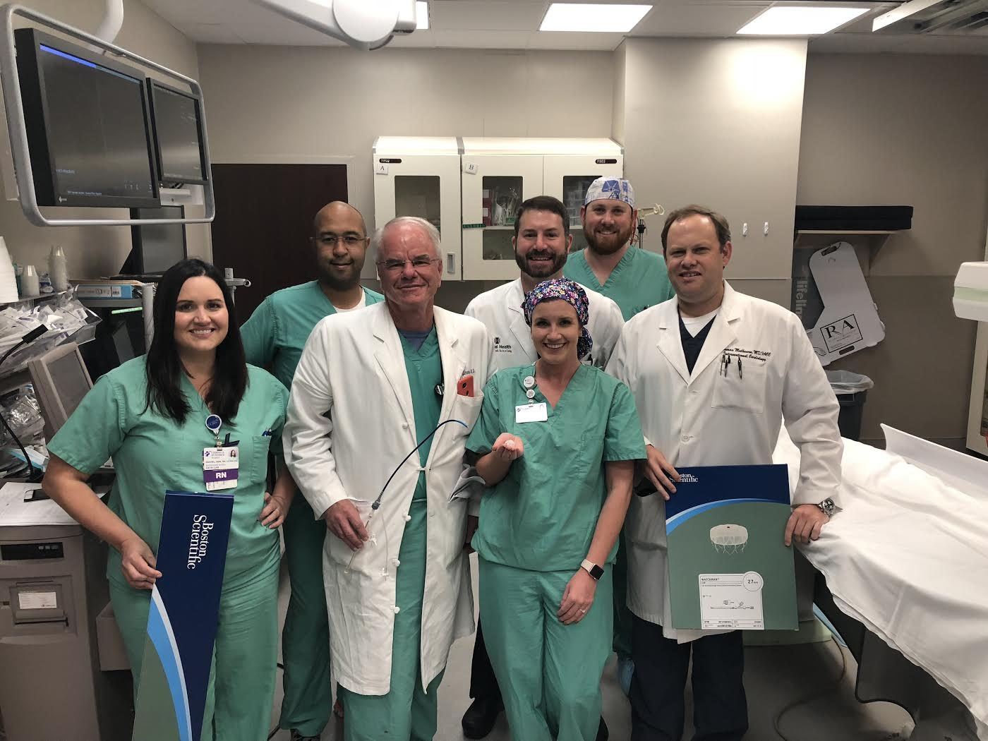 Doctors at Cardiovascular Specialists of Southwest Louisiana Implant