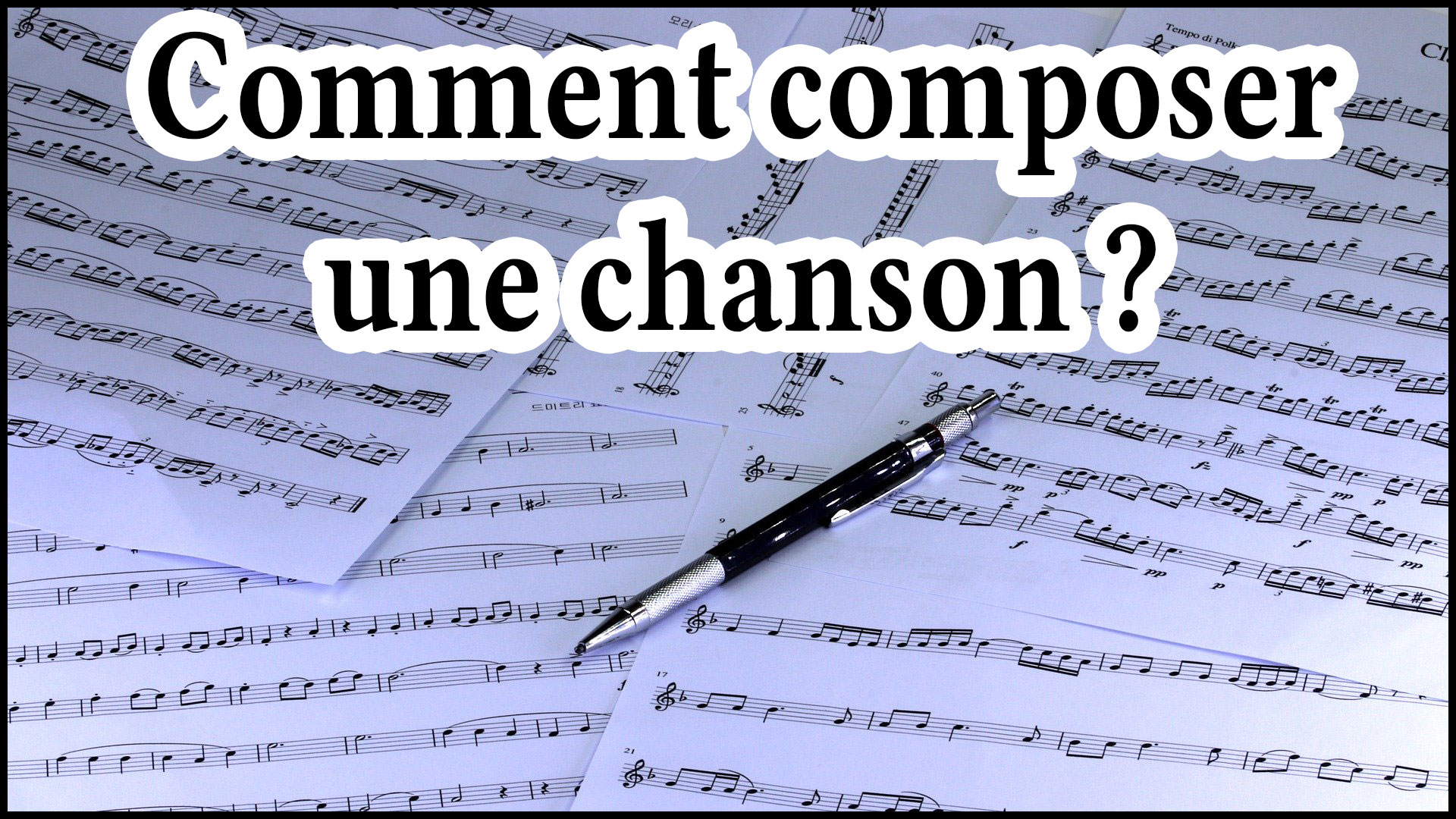 Comment composer une chanson ? Professeur de guitare