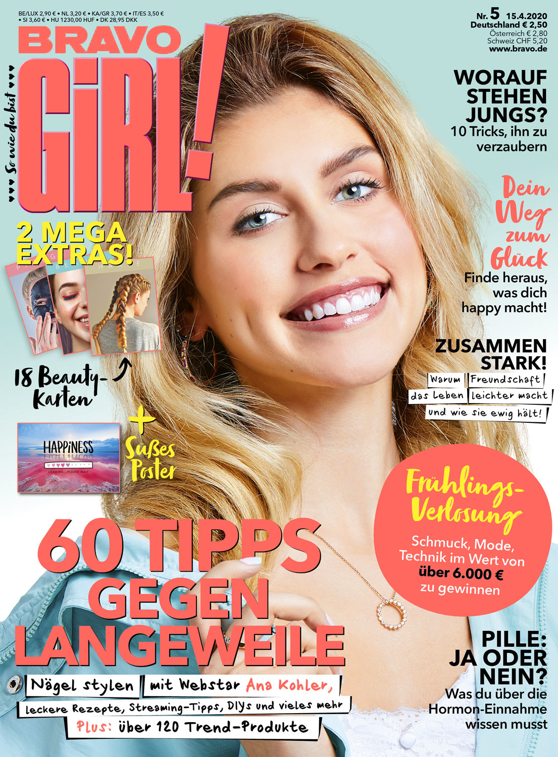 Die Zeitschrift Bravo Girl verweist auf cleanmysneaker.de - cleanmysneaker.de