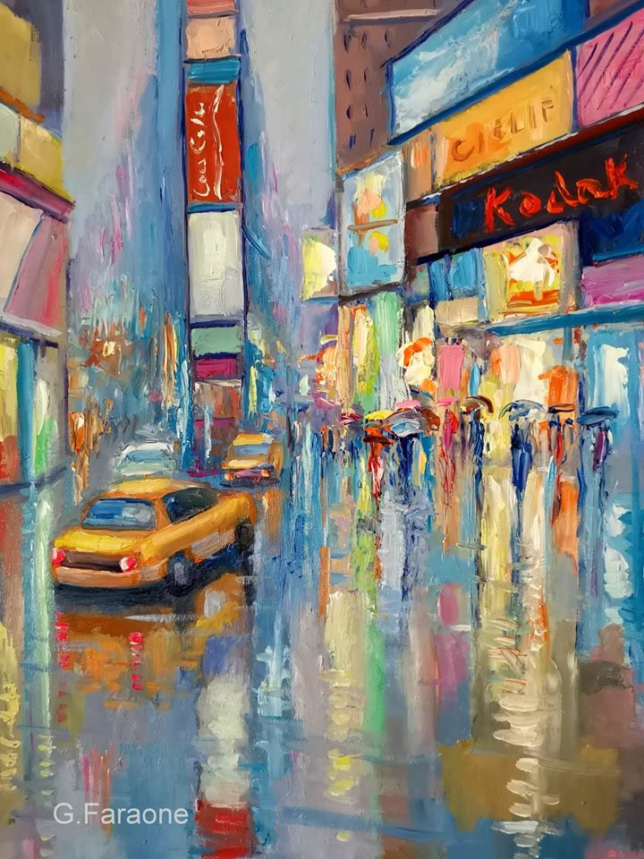 L'impressionnisme moderne du peintre italien Giuseppe Faraone - Giuseppe  Faraone