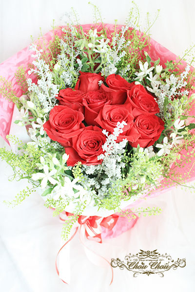 ディズニープロポーズ 赤薔薇の花束 Order No オーダーフラワー Chouchou シュシュ プロポーズ 誕生日 スタンド花