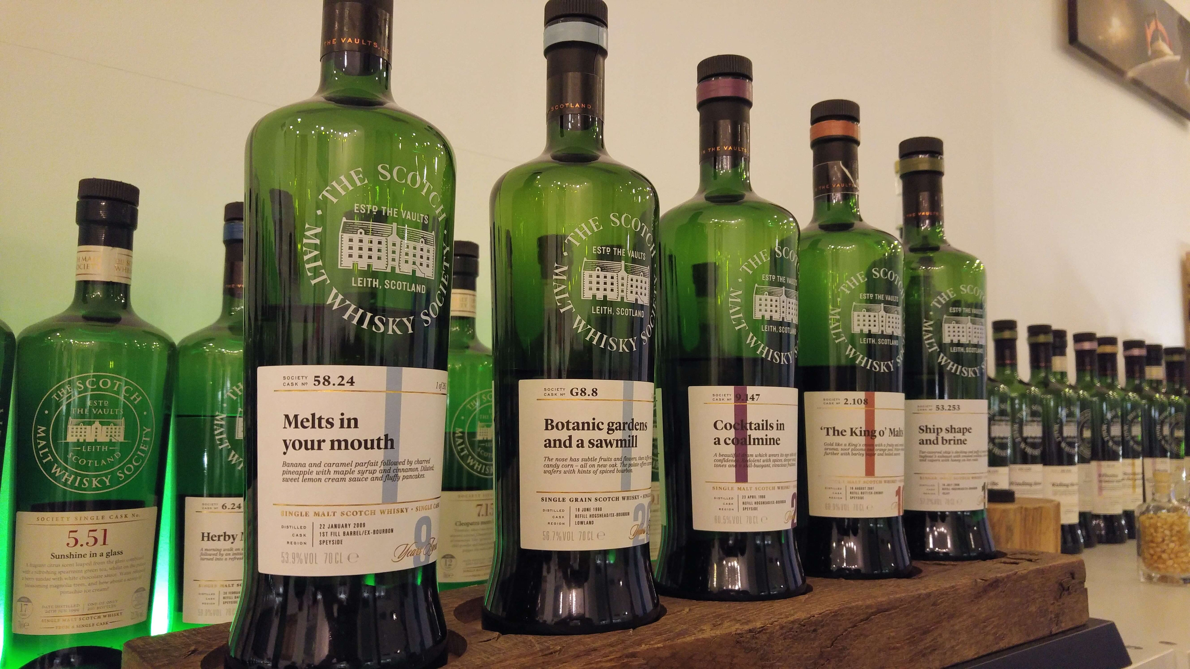 Vor Ort The Scotch Malt Whisky Society Outturn Tasting Juli 2018