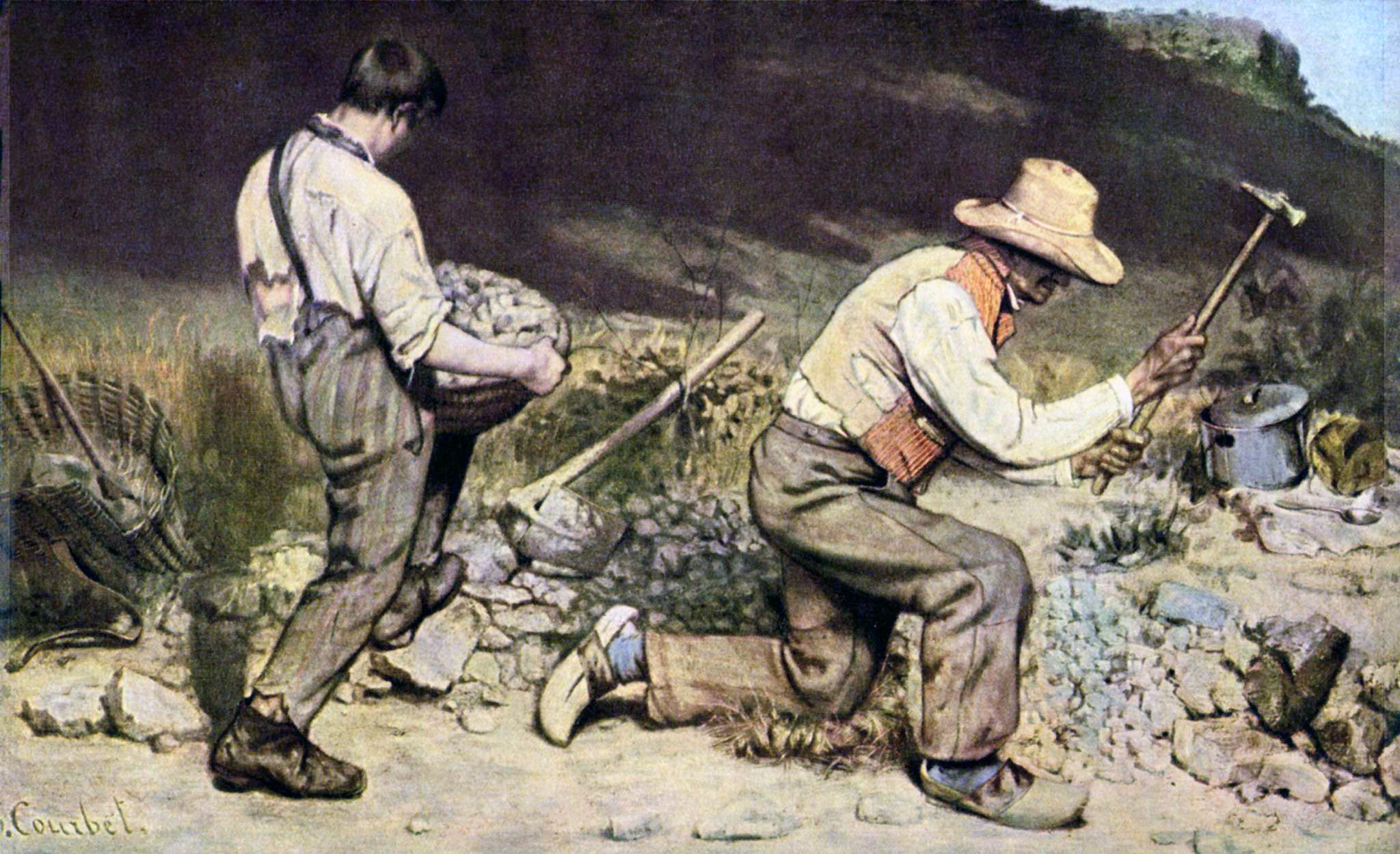 【美術解説】ギュスターヴ・クールベ「現実に見たものだけを描く写実主義」ギュスターヴ・クールベ / Gustave Courbet
