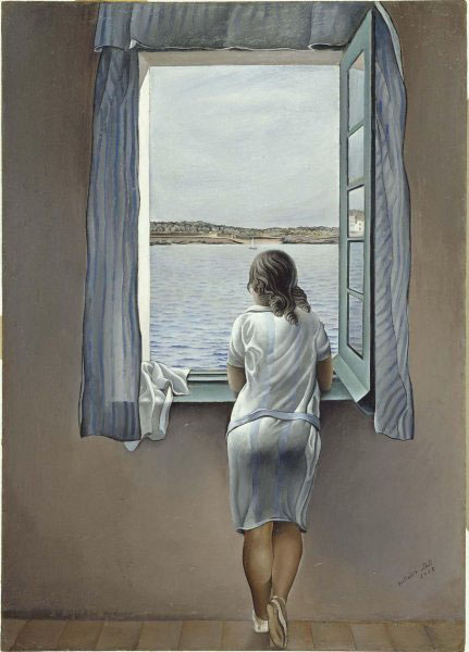 絵画　リトグラフ　窓辺の女性 絵画リトグラフ窓辺の女性