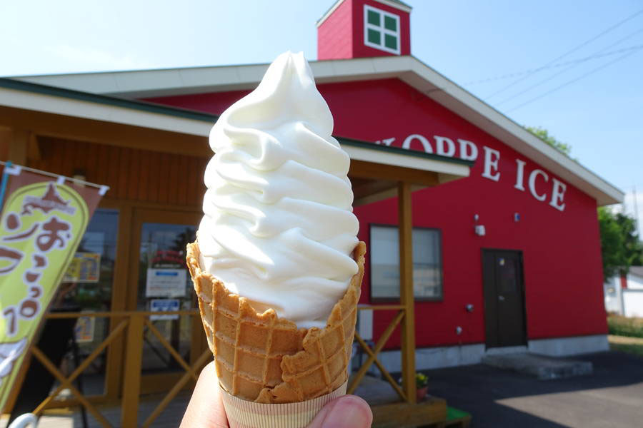 おこっぺアイス｜軽さがすごい！酪農王国のJA直売ソフトクリーム【北海道・興部グルメ】