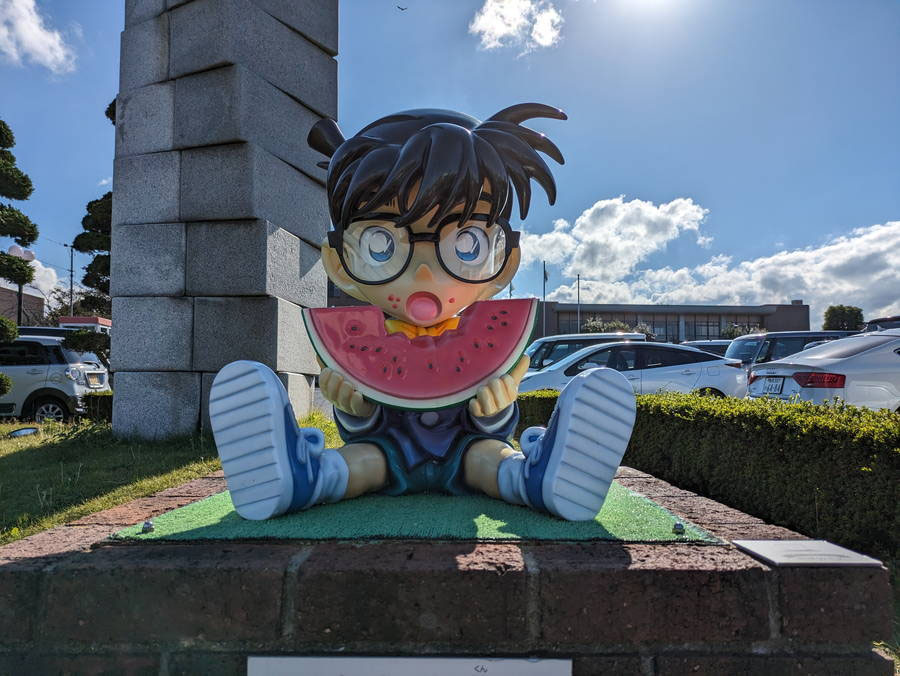 コナン通り｜北栄町は名探偵コナンで町おこし！駅に家に博物館に【鳥取