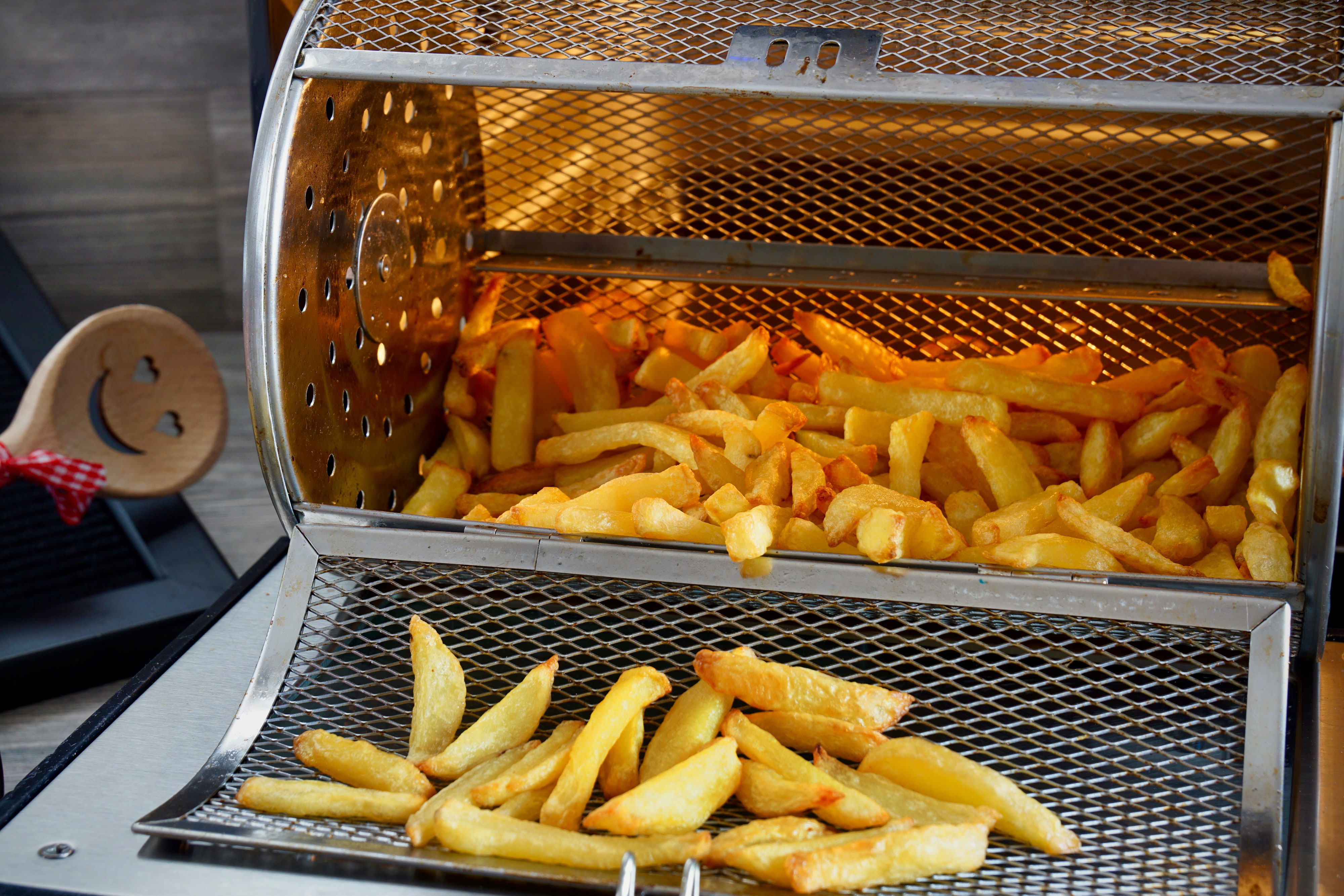 Pommes frites, selbstgemacht - Tines Ofengenuss