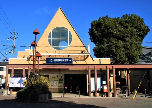 大阪府交野市｜私市駅前のレンタル自転車 - 日本の駅前