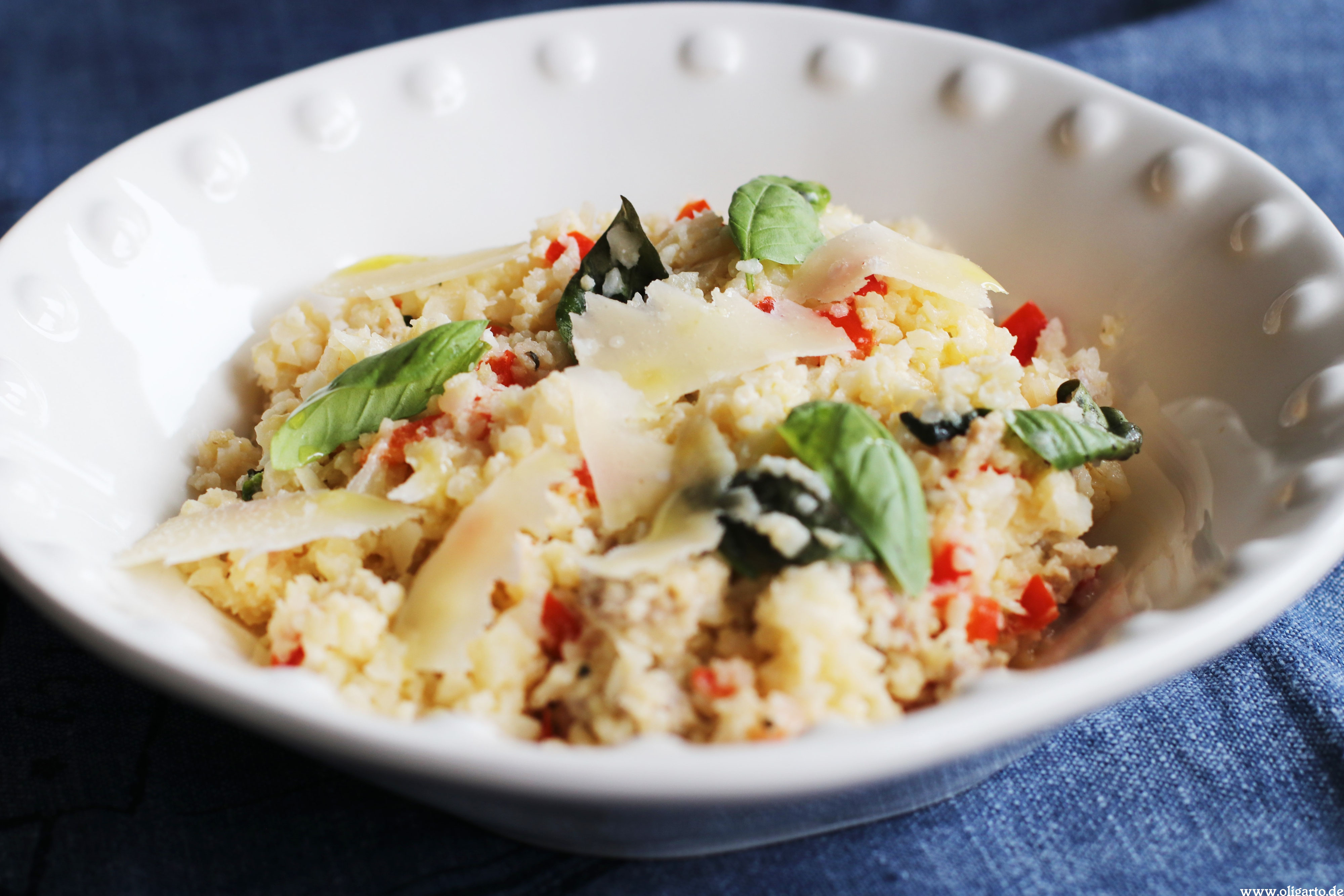 BLUMENKOHL RISOTTO MIT SALSICCIA (OHNE REIS) Oligarto