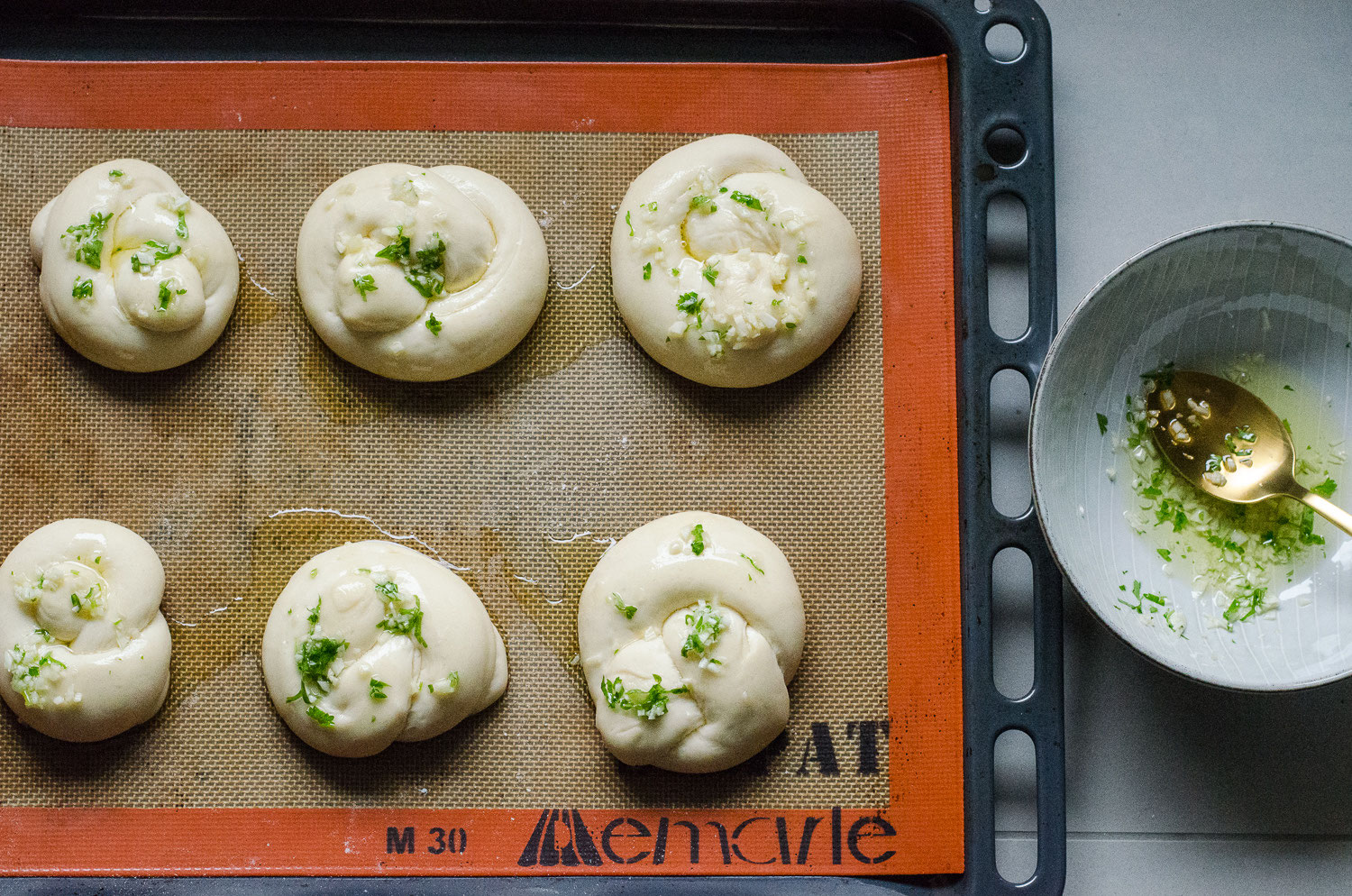 Vegan Garlic Knots vegane Butteralternative ohne Palmöl
