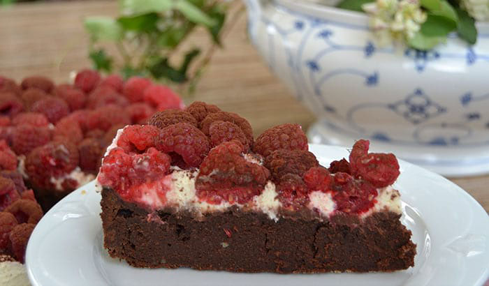 Himbeer Mascarpone Torte Hierzulande