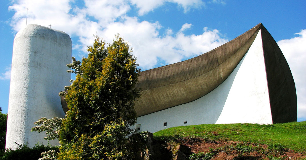 Ronchamp - Kapelle Notre-Dame-du-Haut von Le Corbusier