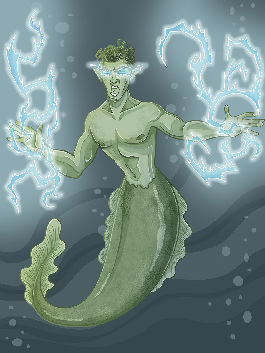 How to draw a Merman theartofernestinematthess Webseite!