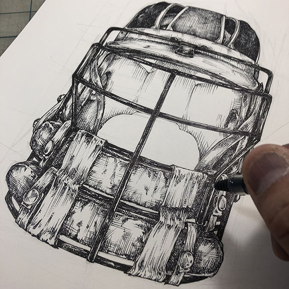 The Making of 'Brain Bucket2' theartoflax