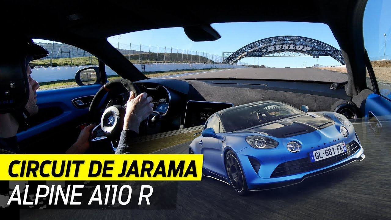 Essai Alpine A110 R premiers tours sur circuit pour l'A110 radicale