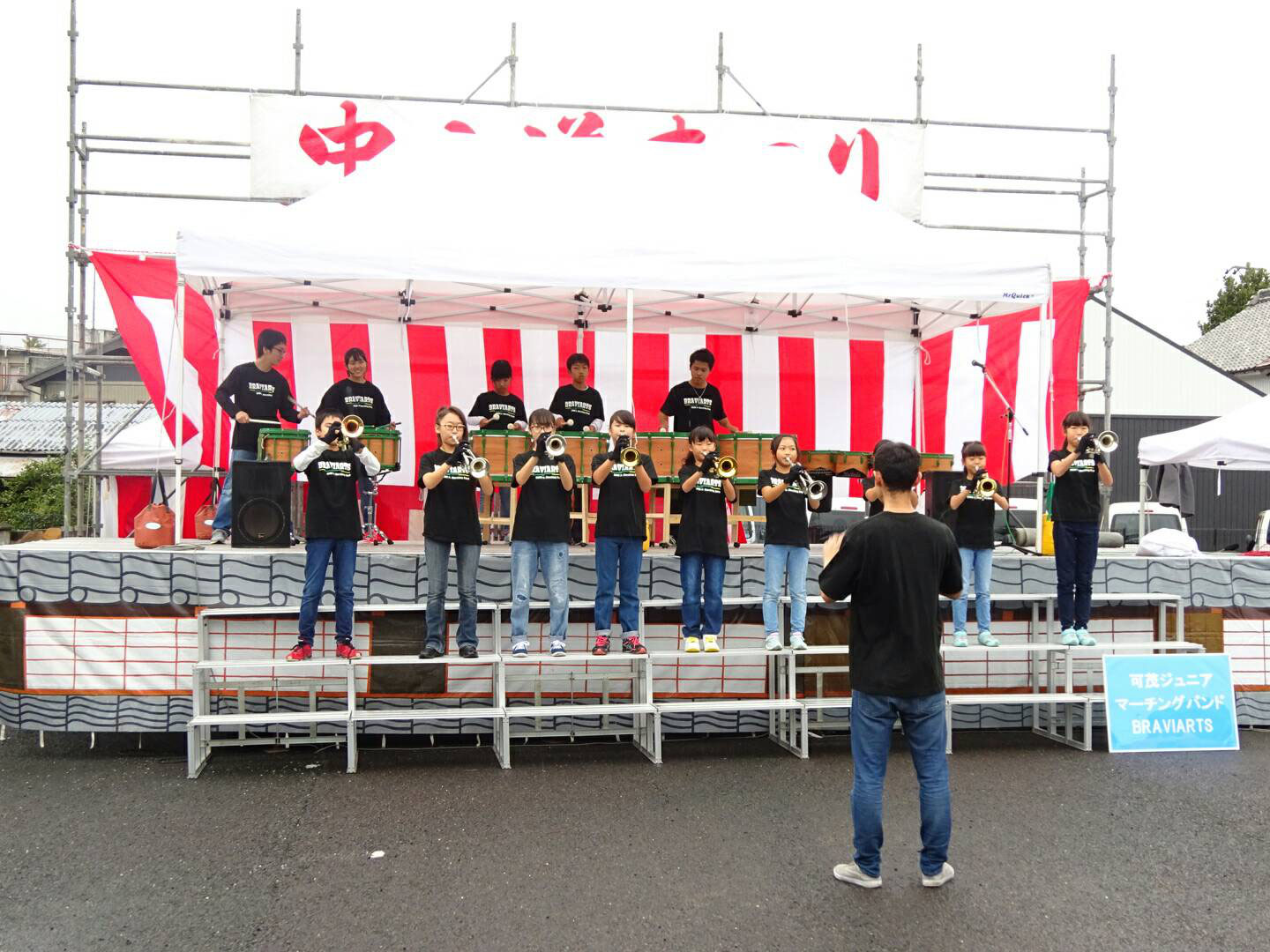中山道まつり Kamo Junior Marching Band BRAVIARTS